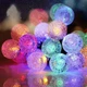Светодиодная гирлянда Light Bubble Ball на солнечной батарее 12 метров 100 светодиодов мультиколор - изображение 4