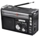 Радиоприемник Golon RX-382 с mp3 и фонариком черный - изображение 1