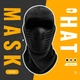 Термо-Балаклава Флісова AIR FLOW, підшоломник ніндзя з маскою-фільтром - изображение 1