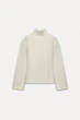 М'який топ з високим коміром Zara 1165/172/710 - M - зображення 2