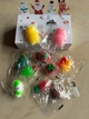 Набор игрушек-сюрпризов антистресс Сквиши Squishies новогодние - 10 штук в коробке - изображение 1