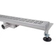 IT02-FT20/800 ITAL Душовий трап 800 мм, комбінований гідрозатвор, Brushed nickel (блістер) {5/1} - изображение 2