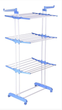 Многоярусная сушилка для белья, вещей, одежды Garment rack with wheels складная - изображение 2