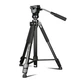 Профессиональный штатив с 3D головой Beike QZSD Q333T 62-166 см для телефона камеры - изображение 2
