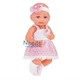 Пупс резиновый Tutu Doll 35 см кукла для девочки в платье с бутылочкой и соской (4395352) - изображение 7