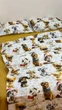 Комплект постільної білизни Ранфорс Premium puppies Євро 200х220 см - зображення 6
