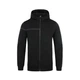 Олімпійка Kelme з капюшоном чорна 8261WT1018.9000 Kelme L - зображення 1