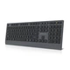 Клавіатура REAL-EL RK-715W Wireless/Bluetooth Black/Gray (EL123100051) - зображення 4