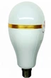 Лампочка з акумулятором 2х18650 LED 20 Вт аварійна лампа цоколь E27 - зображення 2