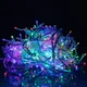 Уличная гирлянда Бахрома 20 м 335 LED Мультиколор белый провод гирлянда штора на улицу на дом - изображение 3