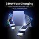 Кабель UGREEN L513 USB-C to USB-C PD 3.1 240W Fast Charging Cable 1m Space Gray (45067) - изображение 2