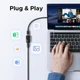 З'єднувач витої пари UGREEN NW326 RJ-45 10Gbps Shielded Network Connector Black (55359) - зображення 5