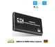 Карта відеозахвату зовнішня Зовнішня відеокарта USB 3.0 4K 30 Гц для геймінгу, стрімінгу та прямих трансляцій Чорний (M3610344) - изображение 5