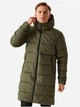 Куртка зимняя длинная мужская Regatta Hallin II RMN220-4G9 2XL Хаки (5063019263342) - изображение 1