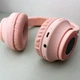 Беспроводные наушники Cat Ear Borofone BO18 (Розовый) - изображение 5