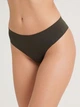 Трусики бразилиана Giulia Brasilian Briefs Rib S/M Khaki (4823116911673) - изображение 2