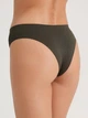 Трусики бразилиана Giulia Brasilian Briefs Rib S/M Khaki (4823116911673) - изображение 3