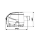 Помпа трюмная погружная автоматическая Osculati Europump II G1100-24 нержавеющая сталь 70 л/мин 24 В (16.124. - изображение 2