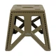 Стул Tribe Camp Chair High пластиковый оливковый легкий складной для отдыха на природе (T-EF-0002) - изображение 2