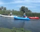 Надувной пакрафт Ладья ЛП-245 светло-синий одноместный натяжное дно длина 245 см вес 11.6 кг грузоподъемность - изображение 2