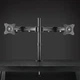 Настольное крепление для двух мониторов ITech 13" - 27" Black (MBS-12F) - изображение 16
