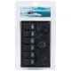Панель переключателей HF60-326B 12/24V 6 переключателей с двойным USB (HF60-326B) - изображение 2