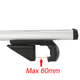 Поперечки на релинги для VOLKSWAGEN Cross Up Hatchback 2013> AUAU LD-5601 Черный - изображение 10