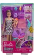 Игровой набор Кукла Барби Няня Barbie Skipper Babysitters с куклой, коляской и малышом (GXT34) - изображение 2