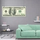 Постер Сто долларов США (сувенирные), 100 dollars, A2 26×60 см (id4528) - изображение 8