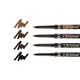 Олівець для брів автоматичний зі щіточкою Eye Brow Pencil Christian CH-25 No 02 Soft brown - изображение 3