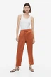 Брюки H&M 1147899 коричневый L - изображение 4