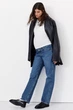Джинсы H&M 1236294 синий деним S - изображение 1