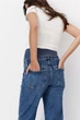 Джинсы H&M 1236294 синий деним S - изображение 4