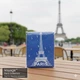 Дощовик Paris Blue — Стильний вологозахисний плащ із капюшоном, 5000 мм H2O (Розмір L) - зображення 6