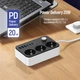 Сетевой фильтр СolorWay 3 розетки/6USB (3 USB-A + 3 USB-С) (20W) 2 м Black (CW-CHE36PDB) - изображение 8