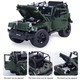 Конструктор Jeep Wrangler Mould King внедорожник 4x4, механическая КПП 5-ступенчатая, полный привод - изображение 2