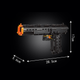 Конструктор Mould King Desert Eagle 512 деталей, игрушечная модель пистолета, механизм заряжания, стреляющая модель - изображение 3