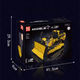 Конструктор Mould King Бульдозер 1585 деталей, Bluetooth керування з телефону, електромотор, підйомний ковш - зображення 6