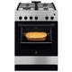Плита газовая Electrolux LKG604012X - изображение 1