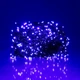 Уличная светодиодная гирлянда 50 м 500 LED от сети, черный провод, синий свет - изображение 3