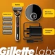Бритва Gillette Labs Heated Razor Gold Edition з підігрівом і зарядною станцією - зображення 4