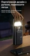 Павербанк PowerBank із швидкою зарядкою та кемпінговим ліхтарем 80000mAh |4USB/22.5W| Чорний - зображення 10