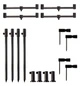 Набор стоек и буз баров в чехле World4Carp STAND KIT UNIVERSAL 4 Coyote - изображение 4