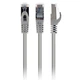 Патч-корд 1м S/FTP Cat 6A CU LSZH grey Cablexpert (PP6A-LSZHCU-1M) - зображення 1