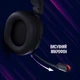 Наушники Lorgar Kaya 460 Gaming RGB USB Black (LRG-GHS460) - изображение 4