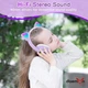 Бездротові навушники Daemon Kids з котячими вушками Bluetooth - зображення 5