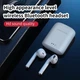 Бездротові навушники TWS i7 Bluetooth 5.0 з кейсом, білі, великий розмір 7 см на 5.2 см - зображення 4
