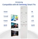 Універсальний пульт дистанційного управління SMART TV для телевізорів SAMSUNG TV / LED TV / LCD / QLED TV / HDTV / 4K (колір білий) - зображення 5