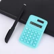 Калькулятор кишеньковий 8-розрядний Mini Portable Calculator KC-888 Azure - зображення 3