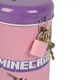 Копилка Yes Minecraft Spring "Майнкрафт - Весна" 13х7.6 см металлическая с замочком розовая (708575) - изображение 2
